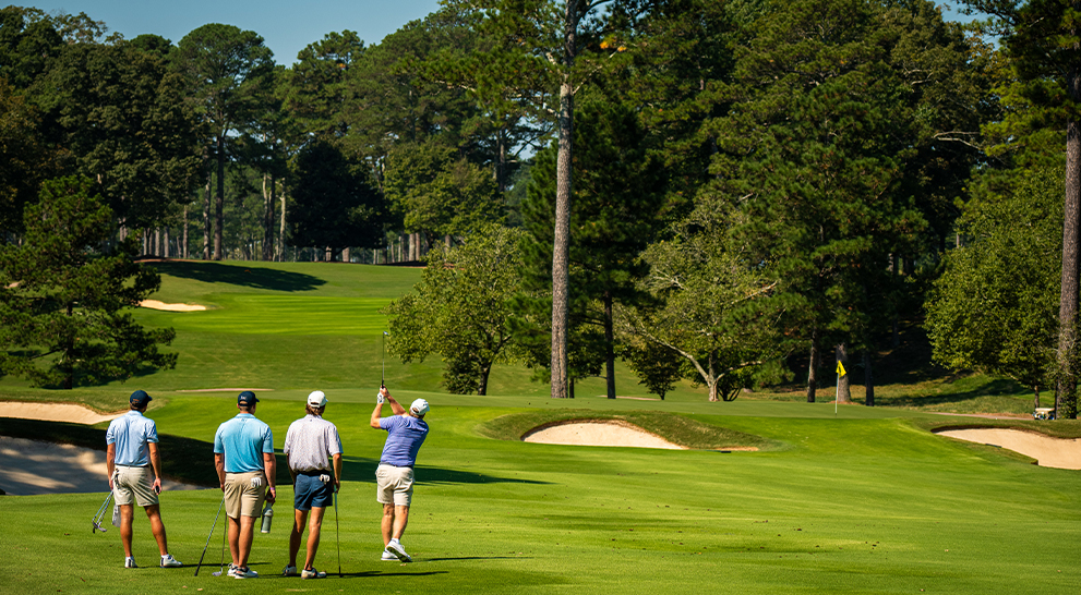 A charity golf tournament in georgia.