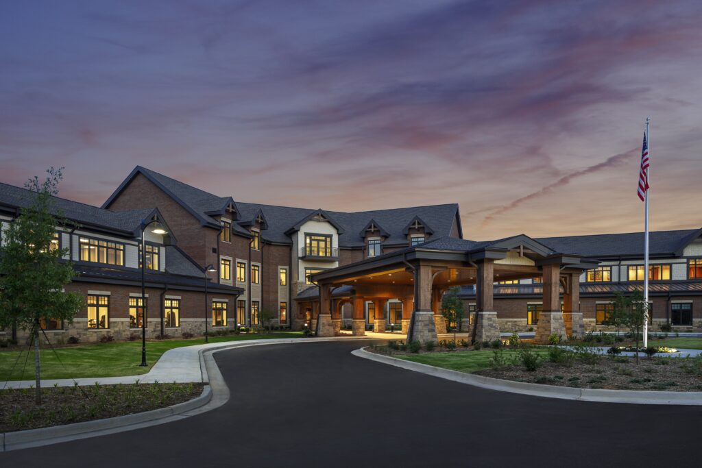 A picture of a senior living community in Athens, Georgia.